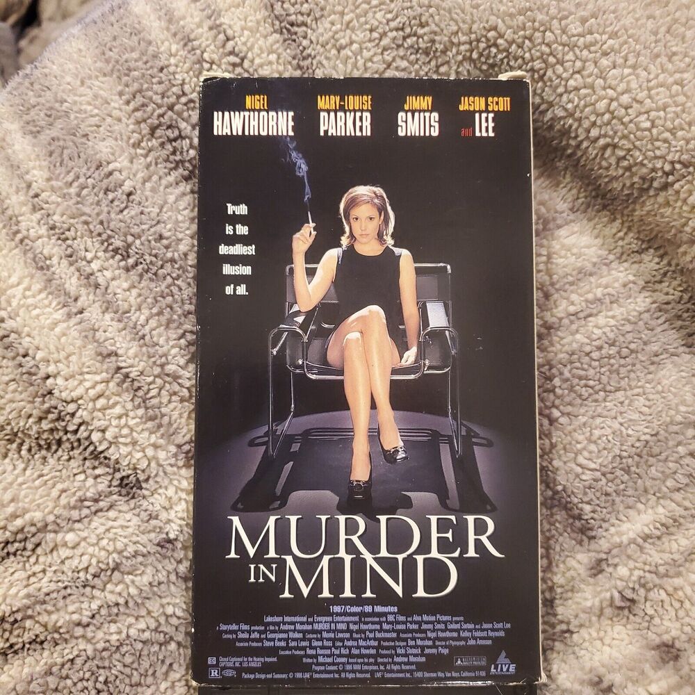 Murder In Mind VHS  Jason lee Scott Mary Louise Parker